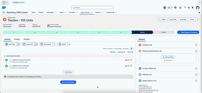 How to open Sales Copilot from Salesforce